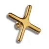 Peradon Brass Cross Rest Solid Brass