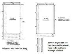 Strachan 30oz 6811 Snooker & Pool Table Cloth 13 Strachan 30oz 6811 Snooker & Pool Table Cloth -Billiards Equipment Shop 9 foot cloth example