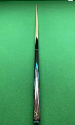 Single Splice Sugar Plum Cue With Blue Veneer -Billiards Equipment Shop 918 sugar