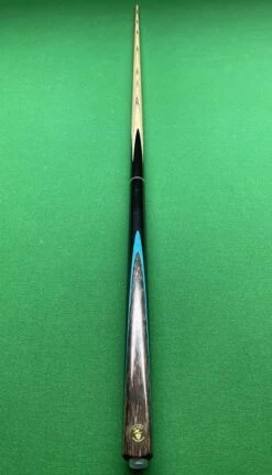 Single Splice Sugar Plum Cue With Blue Veneer -Billiards Equipment Shop 927 sugar
