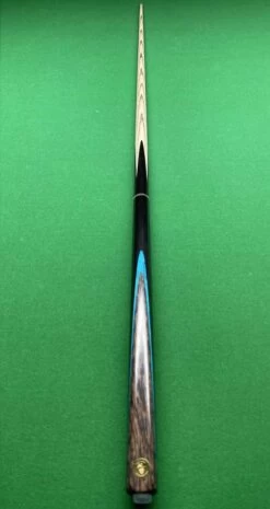 Single Splice Sugar Plum Cue With Blue Veneer -Billiards Equipment Shop 931 billiard