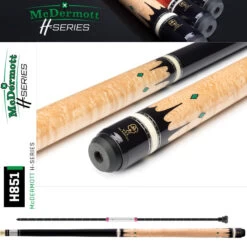 McDermott H851 Elite Black Diamond Cue