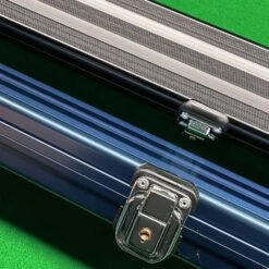 Premium Aluminium 2-Section Cue Case -Billiards Equipment Shop case clips 2 sect