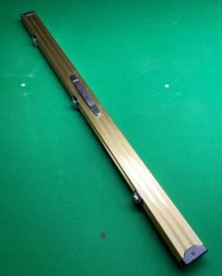 Lightweight Three Quarter Cue Case Two Section Aluminium -Billiards Equipment Shop gold three quarter case