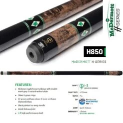 McDermott H850 Elite Maple Pool Cue