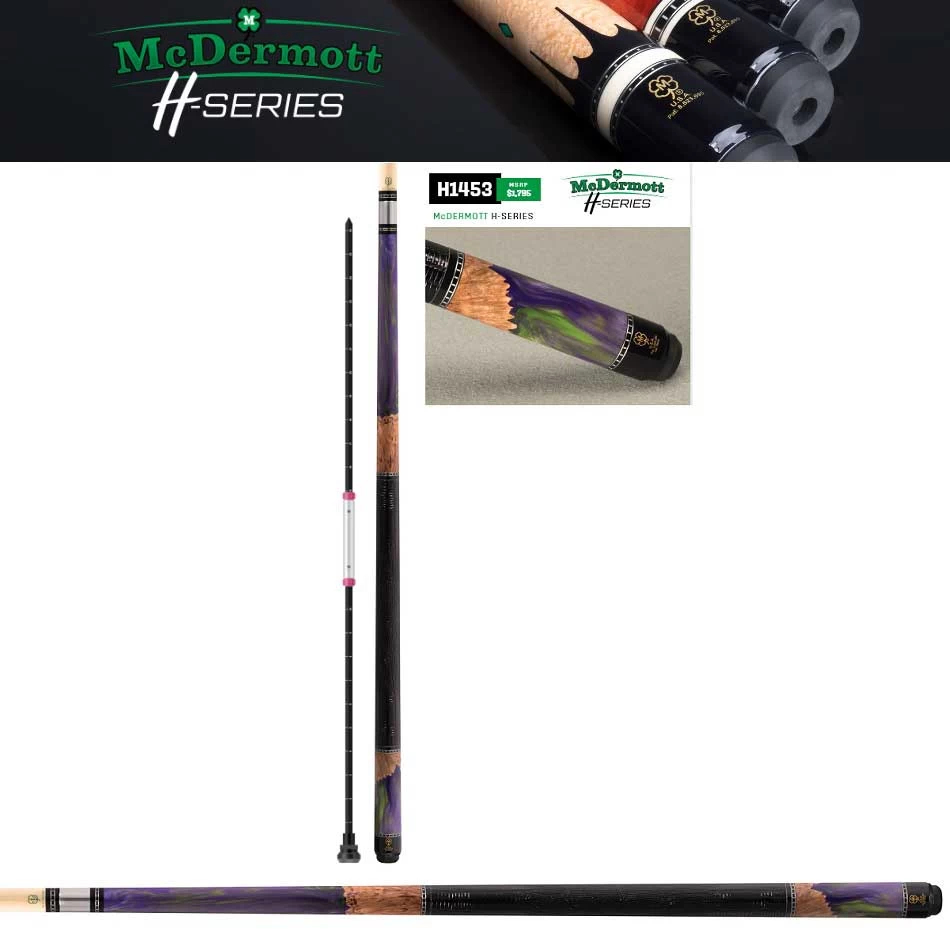 McDermott H Series Model H1453 Cue Zombie ShokWood 2 McDermott H Series Model H1453 Cue Zombie ShokWood - Image 2