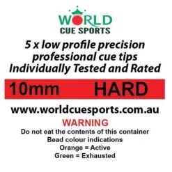 Premium Leather Cue Tips – Consistent & Tested -Billiards Equipment Shop hard tips wcs