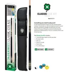 McDermott Classic Pool Cue Kit 4 Grey