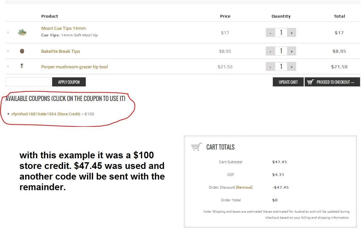 $50 Gift For Cuesports 2 $50 Gift For Cuesports - Image 2