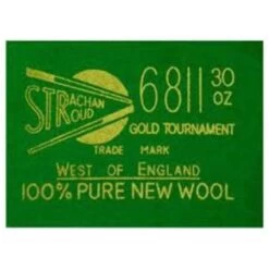Strachan 30 Ounce 6811 Cushion Only Packs 12 X 6 -Billiards Equipment Shop strachan logo cloth 2 41