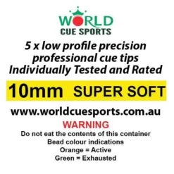 Premium Leather Cue Tips – Consistent & Tested -Billiards Equipment Shop super soft tips wcs