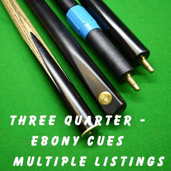 Classic Ebony Three Quarter Cue Creator 1 Classic Ebony Three Quarter Cue Creator