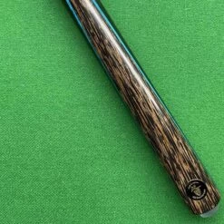 Single Splice Sugar Plum Cue With Blue Veneer