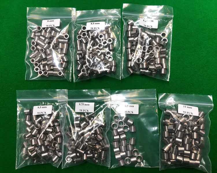 Premium Titanium Billiard Ferrules 3 Premium Titanium Billiard Ferrules - Image 3
