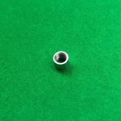 Premium Titanium Billiard Ferrules 9 Premium Titanium Billiard Ferrules -Billiards Equipment Shop titanium top view