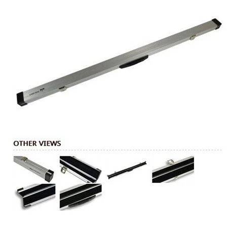Peradon Silver Aluminium One Piece Cue Case 2 Peradon Silver Aluminium One Piece Cue Case - Image 2